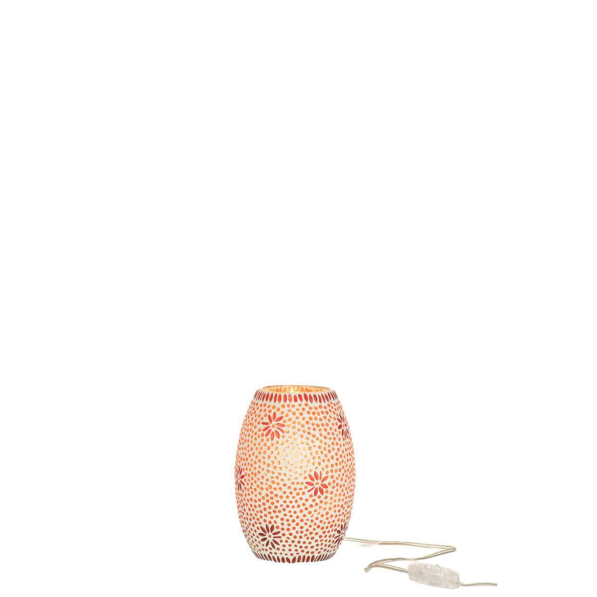 J-Line J-Line lamp Bram - glas - rood - small