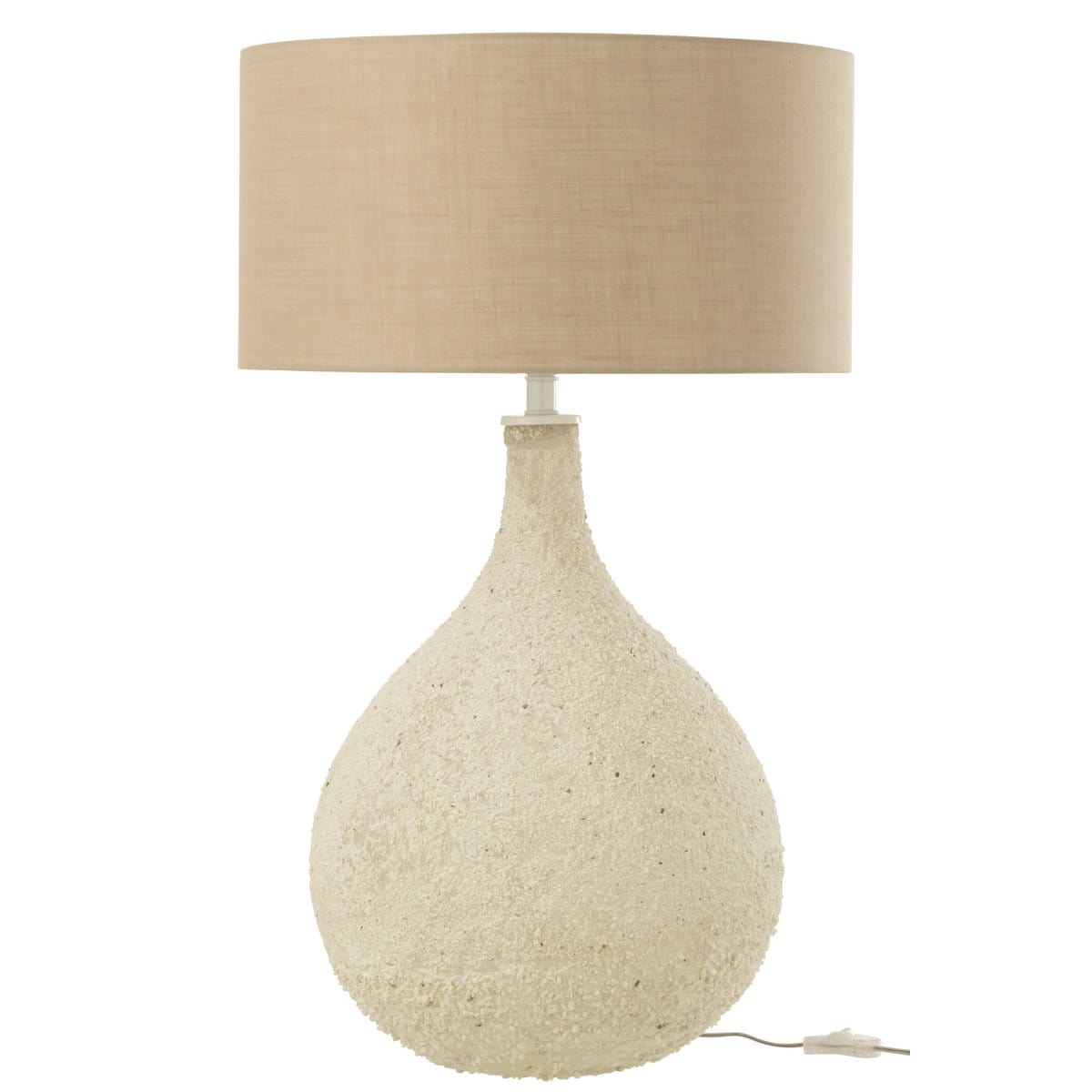J-Line J-Line lamp Emi - glas/steen - wit - large