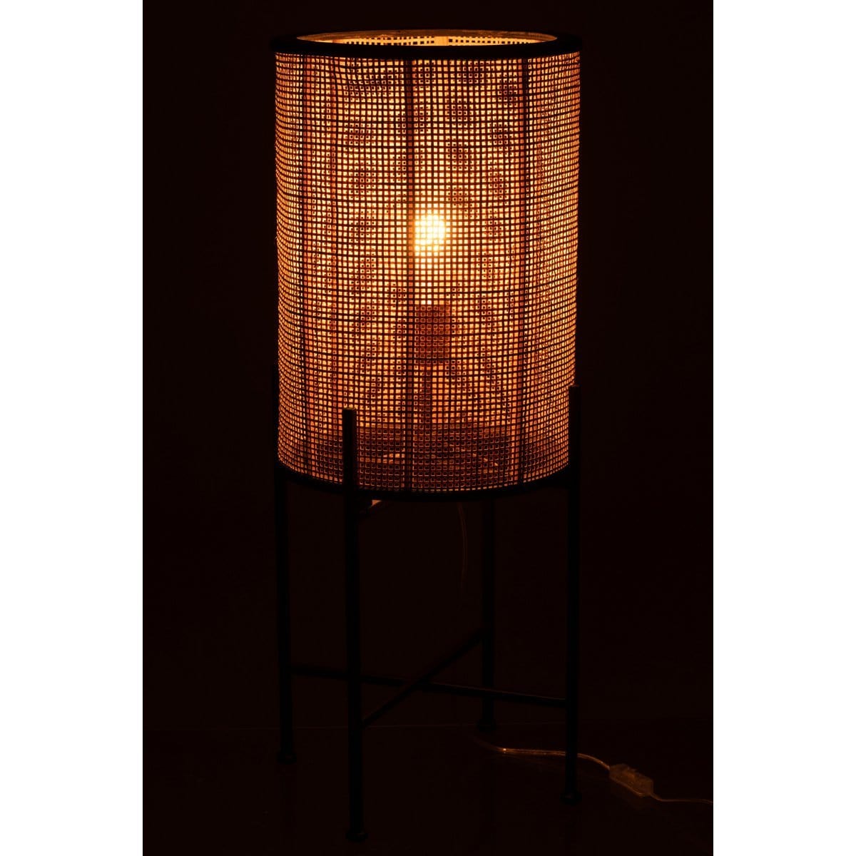 J-Line J-Line lamp Staand - hout - metaal - naturel