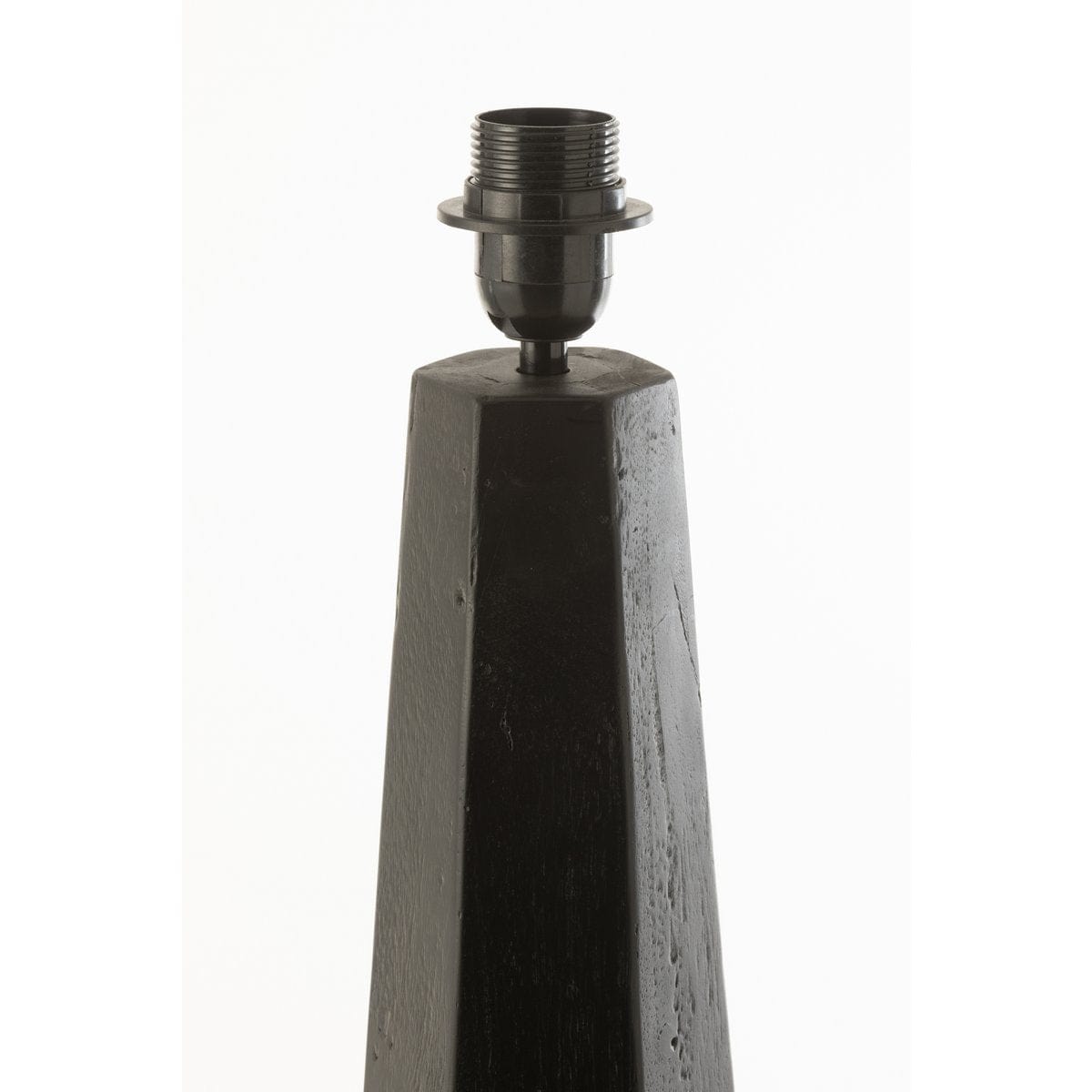 J-Line J-Line Lampvoet Octogonaal Loofhout Zwart