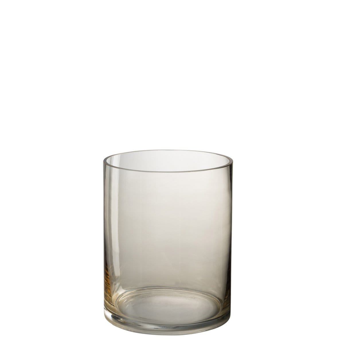 J-Line J-Line lantaarn Wls Rond - glas - beige