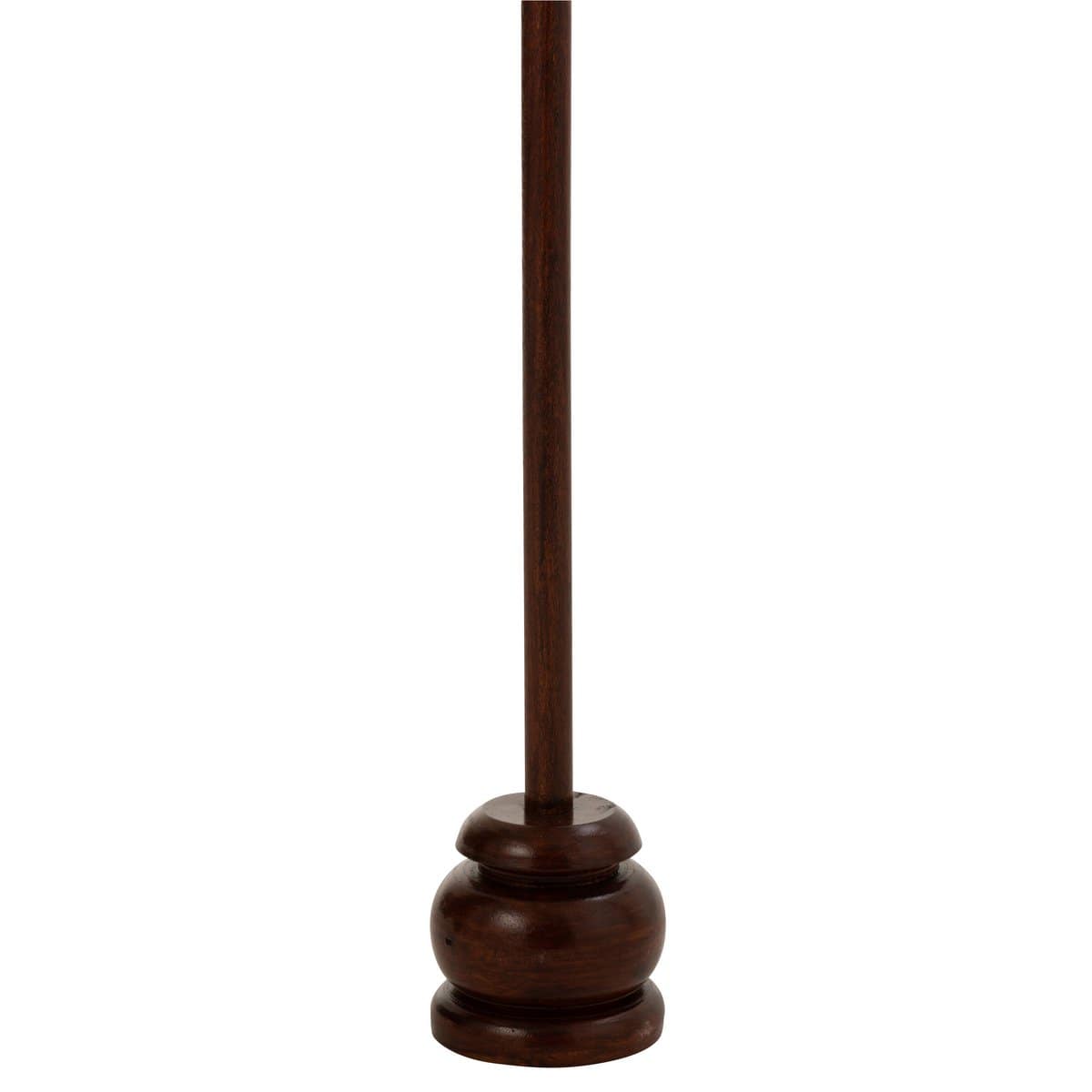 J-Line J-Line parasol + voet Kwastjes/Schelpen - hout - beige/donkerbruin - S