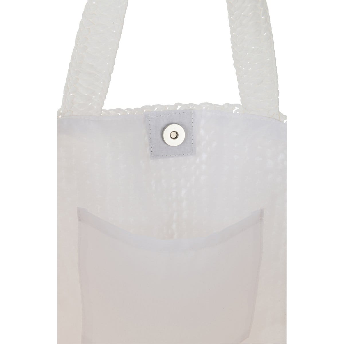 J-Line J-Line Strandtas Kwast Papier Wit