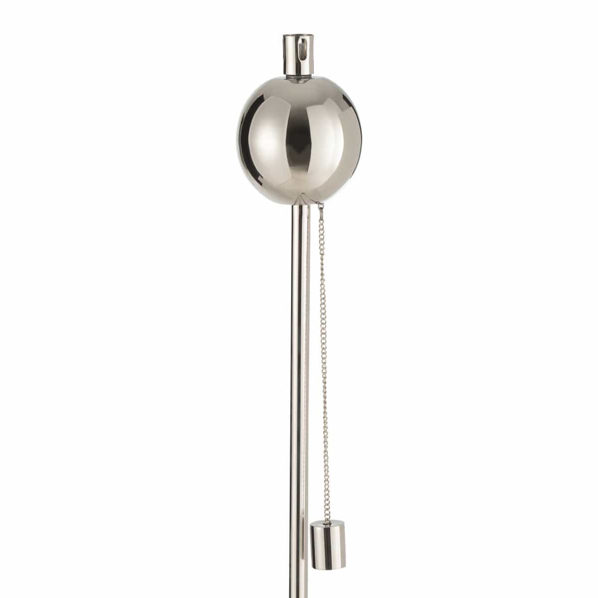 J-Line J-Line Tuinfakkel Bol Stainless Steel Zilver