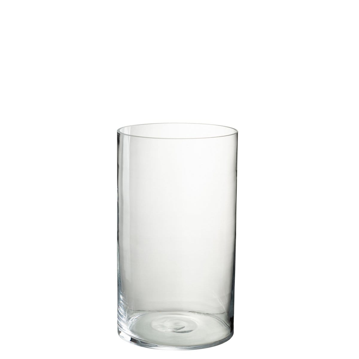 J-Line J-Line windlicht Rond - kaarshouder - glas - transparant - medium