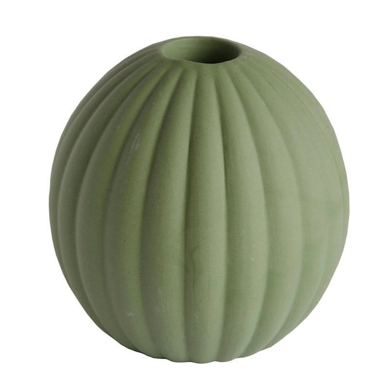 Home Delight B.V. Kandelaar Silas groen keramiek 9cm