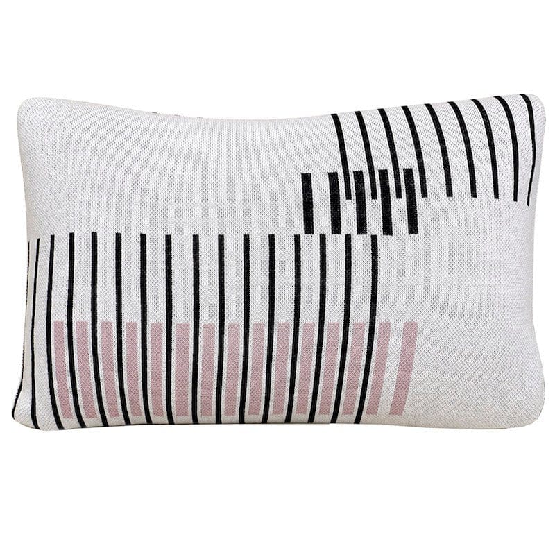 Home Delight B.V. Kussen Gina roze gebreid