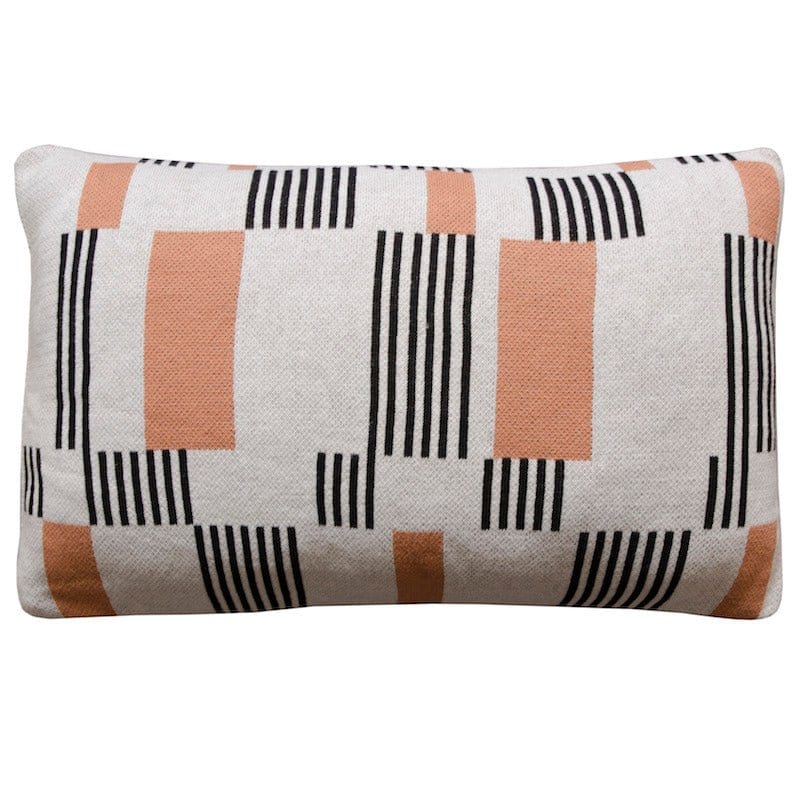 Home Delight B.V. Kussen Indy koraal gebreid