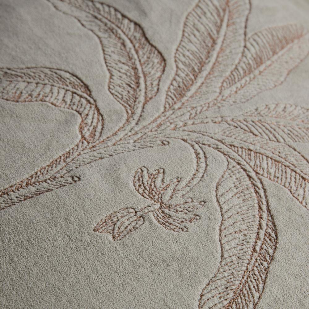 Home Delight B.V. Kussen Jungle taupe velvet