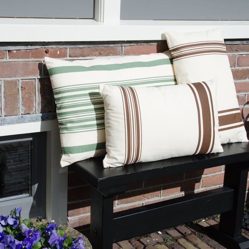 Home Delight B.V. Kussen Outdoor bruin