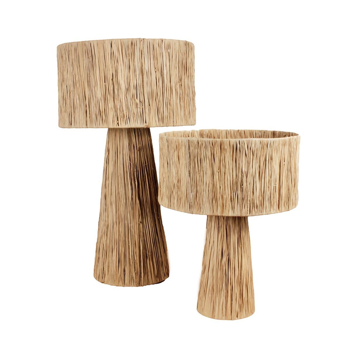 Pole To Pole Lamp Raffia S
