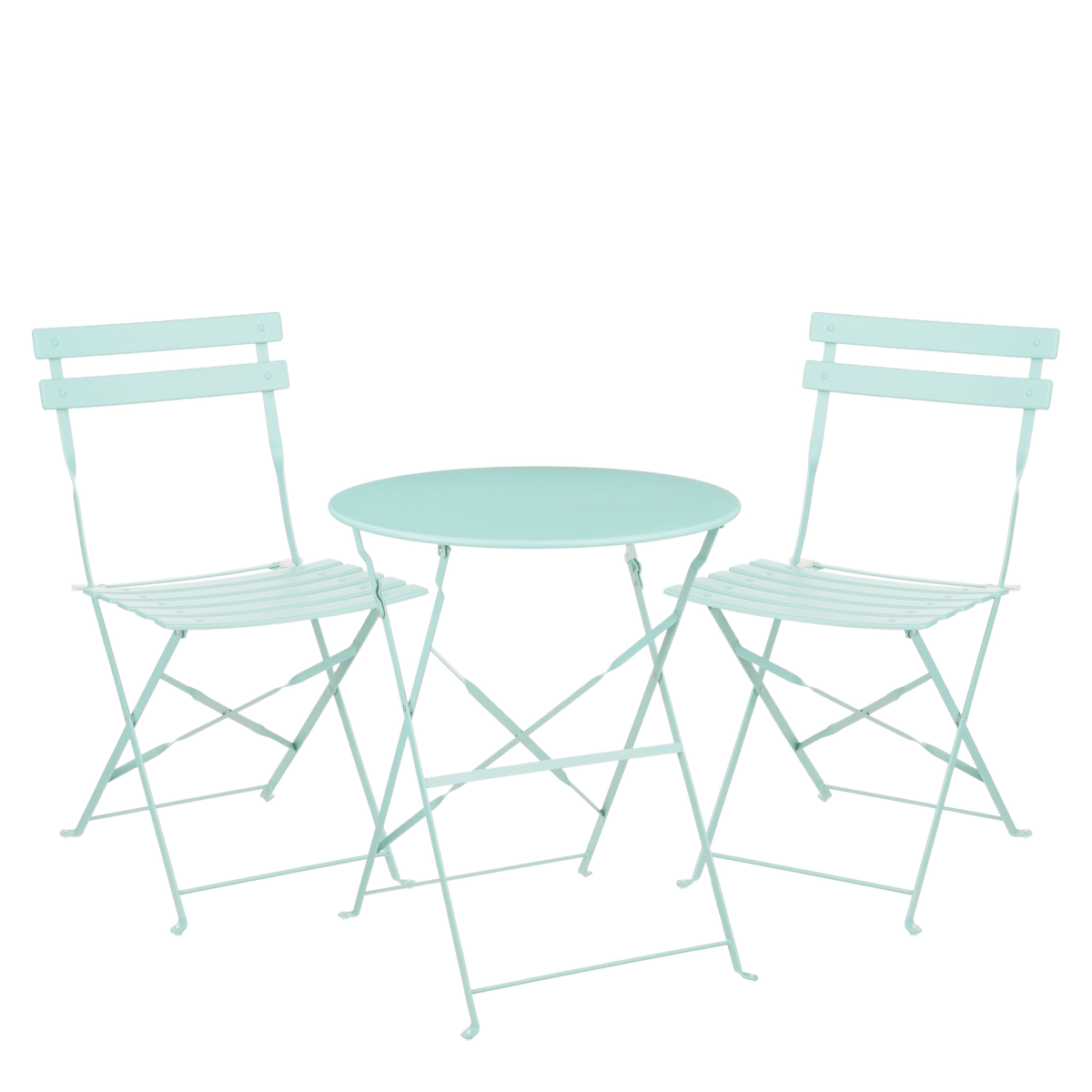 Mica Decorations Laurence Bistroset - Set van 3 - Metaal - Lichtgroen