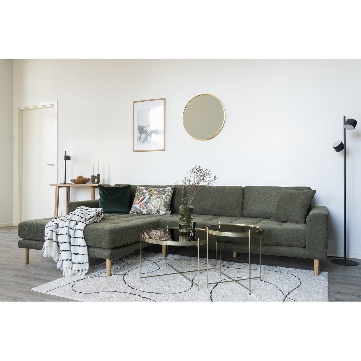 House Nordic ApS Madrid Spiegel - Messing