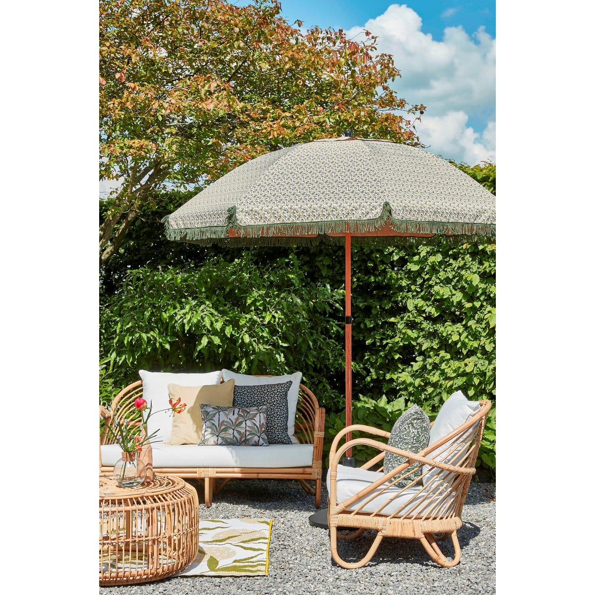 In The Mood Mats Parasol - H238 x Ø220 cm - Beige