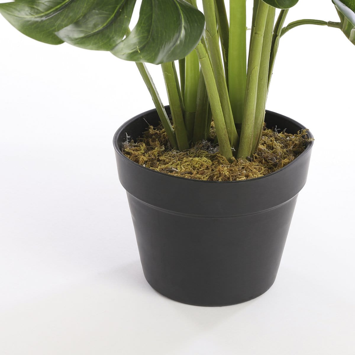 Mica Decorations Monstera Kunstplant - H60 x Ø80 cm - Groen
