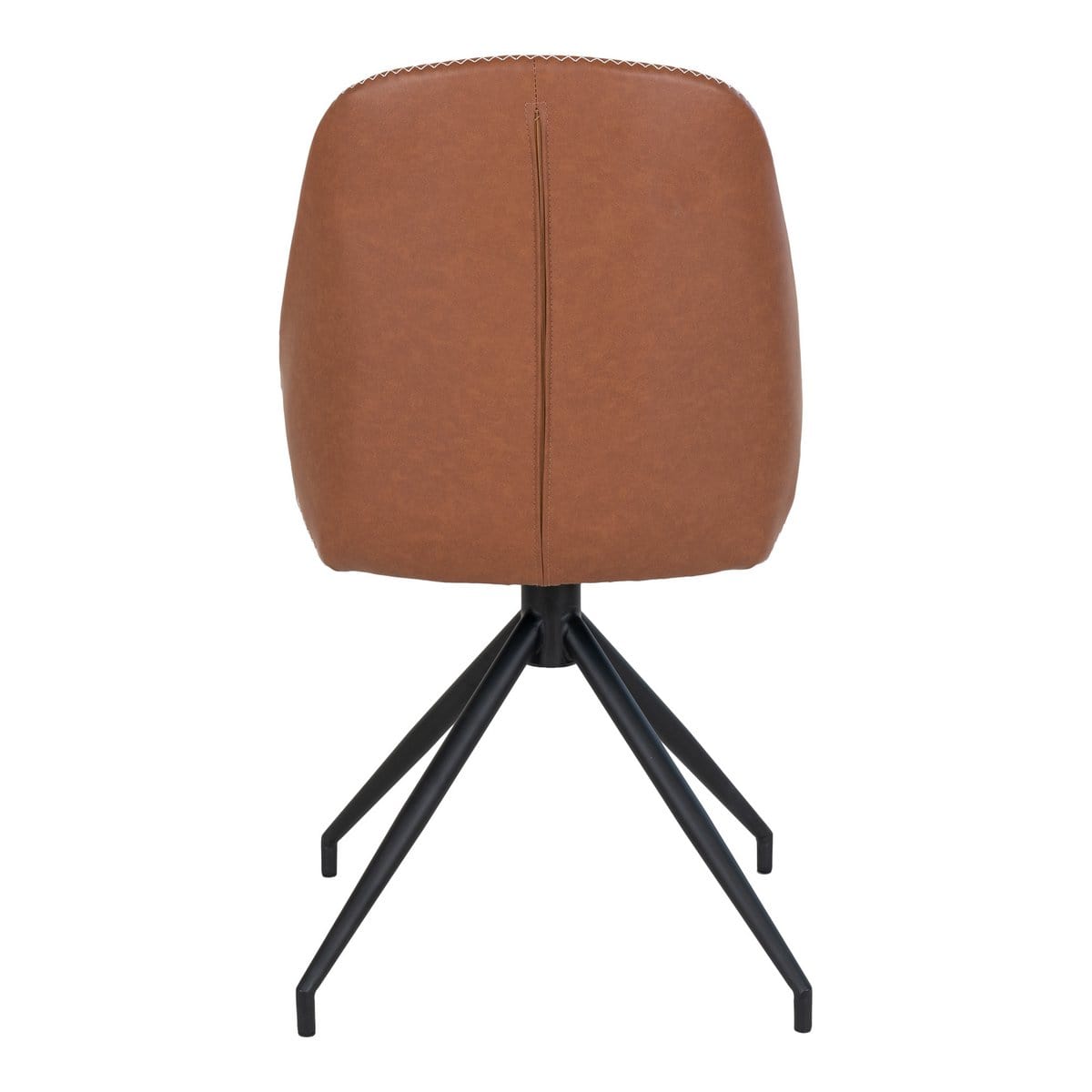 House Nordic ApS Monte Carlo Eetkamerstoel met Draaiknop - Bruin - set van 2