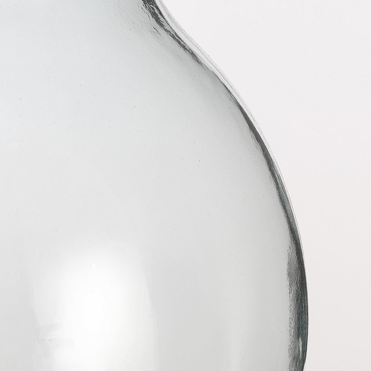 Mica Decorations Olly Vaas - H38 x Ø29 cm - Gerecycled Glas - Transparant