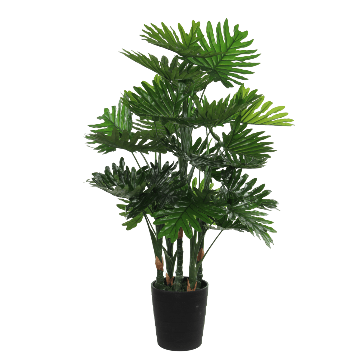 Mica Decorations Philodendron Kunstplant - H120 x Ø80 cm - Groen