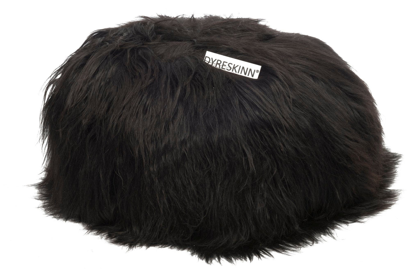 Dyreskinn® POUFFE ICELANDIC BLACK