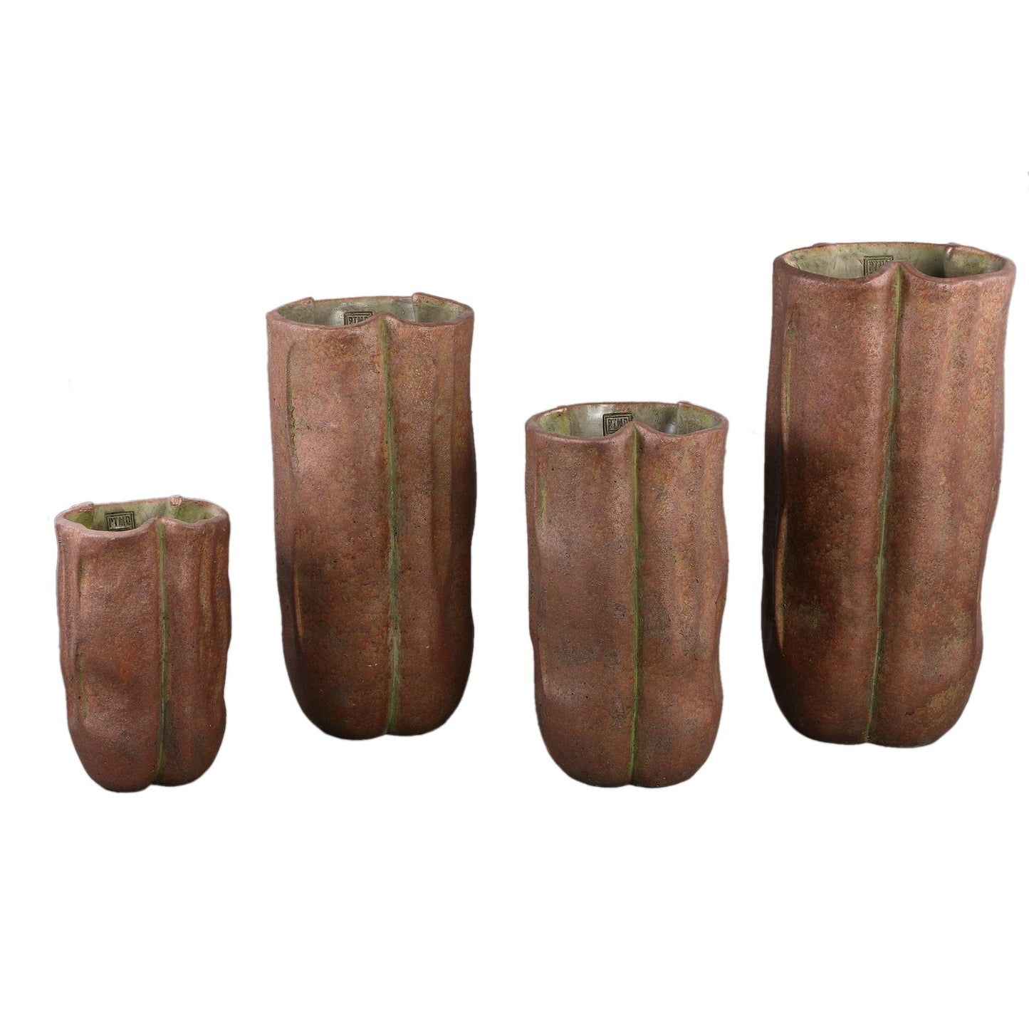 PTMD Roddie Rust cement golvende pot hoog L