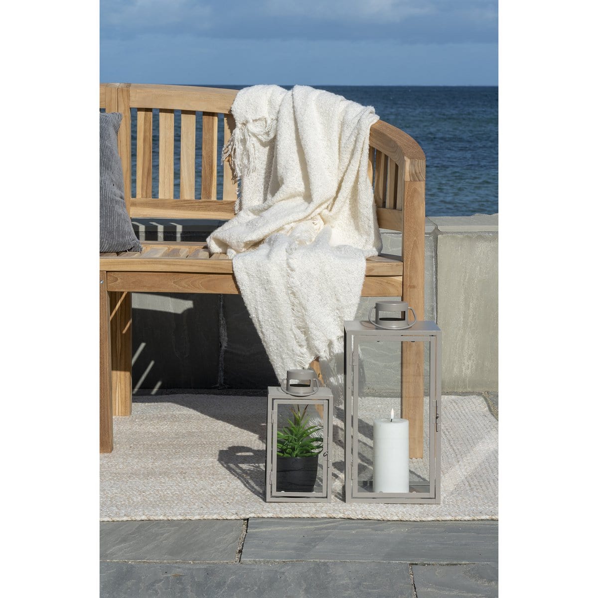 House Nordic ApS Salir Plaid - Beige
