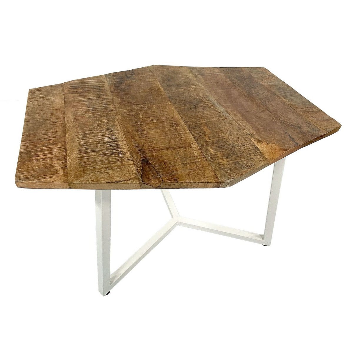 Voglrieder kreatives Wohnen Salontafelset 2-delig woonkamertafel nesttafel Paris metalen frame zwart wit of oud zilver