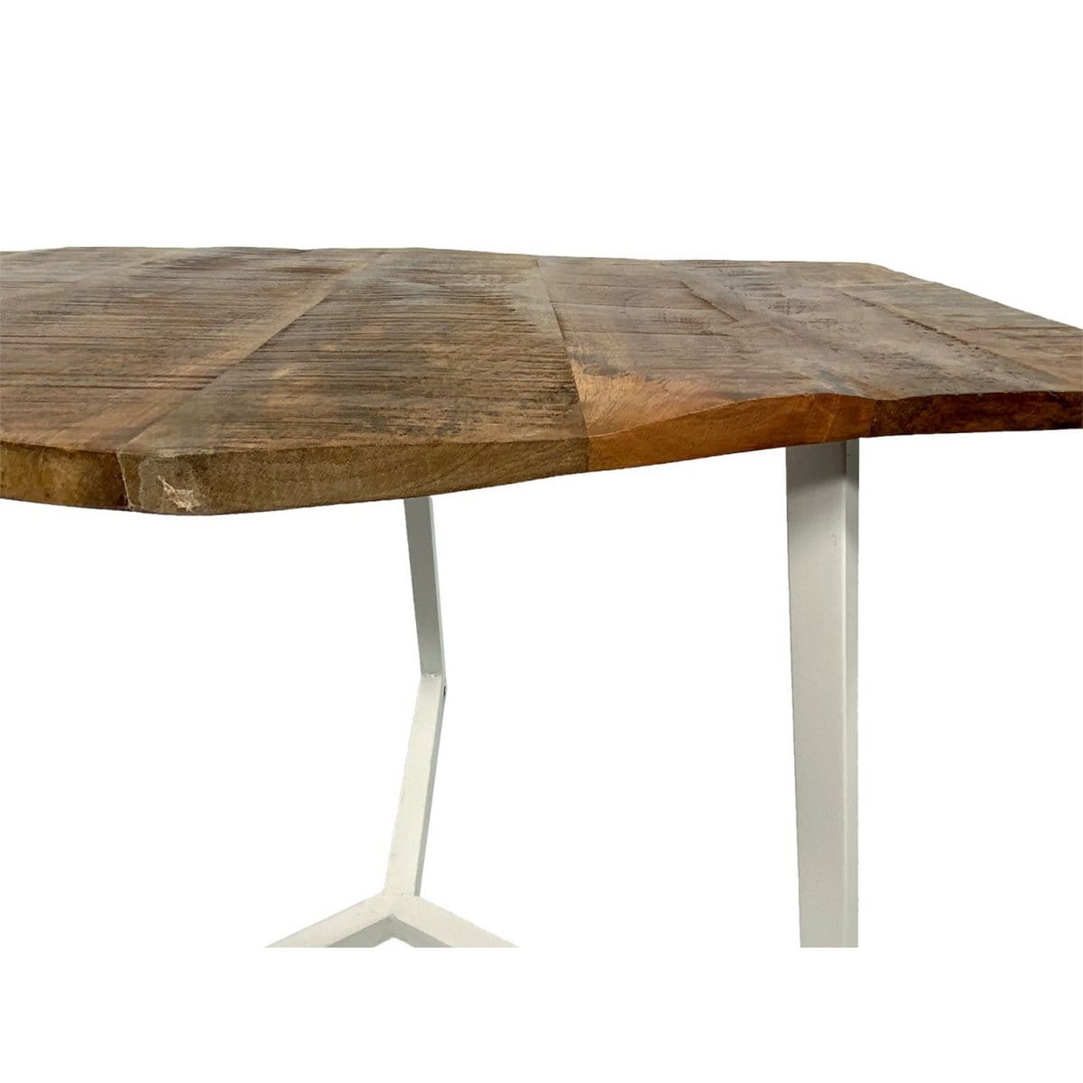 Voglrieder kreatives Wohnen Salontafelset 2-delig woonkamertafel nesttafel Paris metalen frame zwart wit of oud zilver