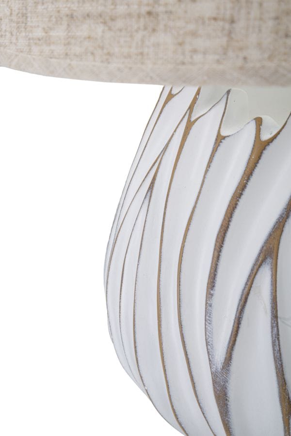 Mauro Ferretti TABLE LAMP POLYRESINHONDURAS CM Ø 35X48