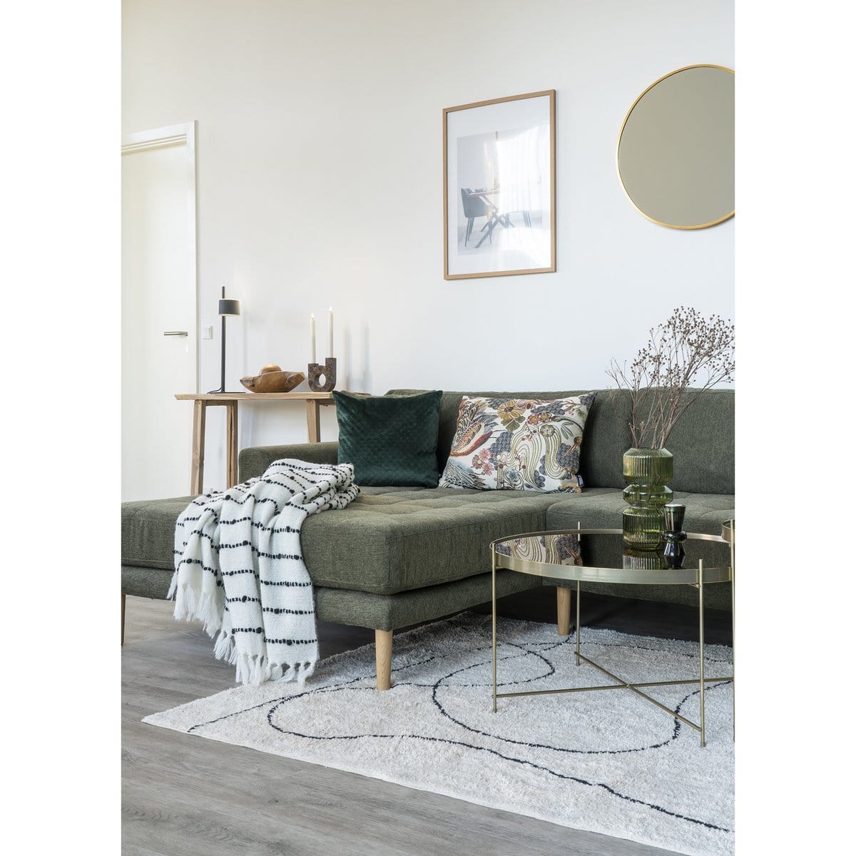 House Nordic ApS Tampa vloerkleed - meerkleurig