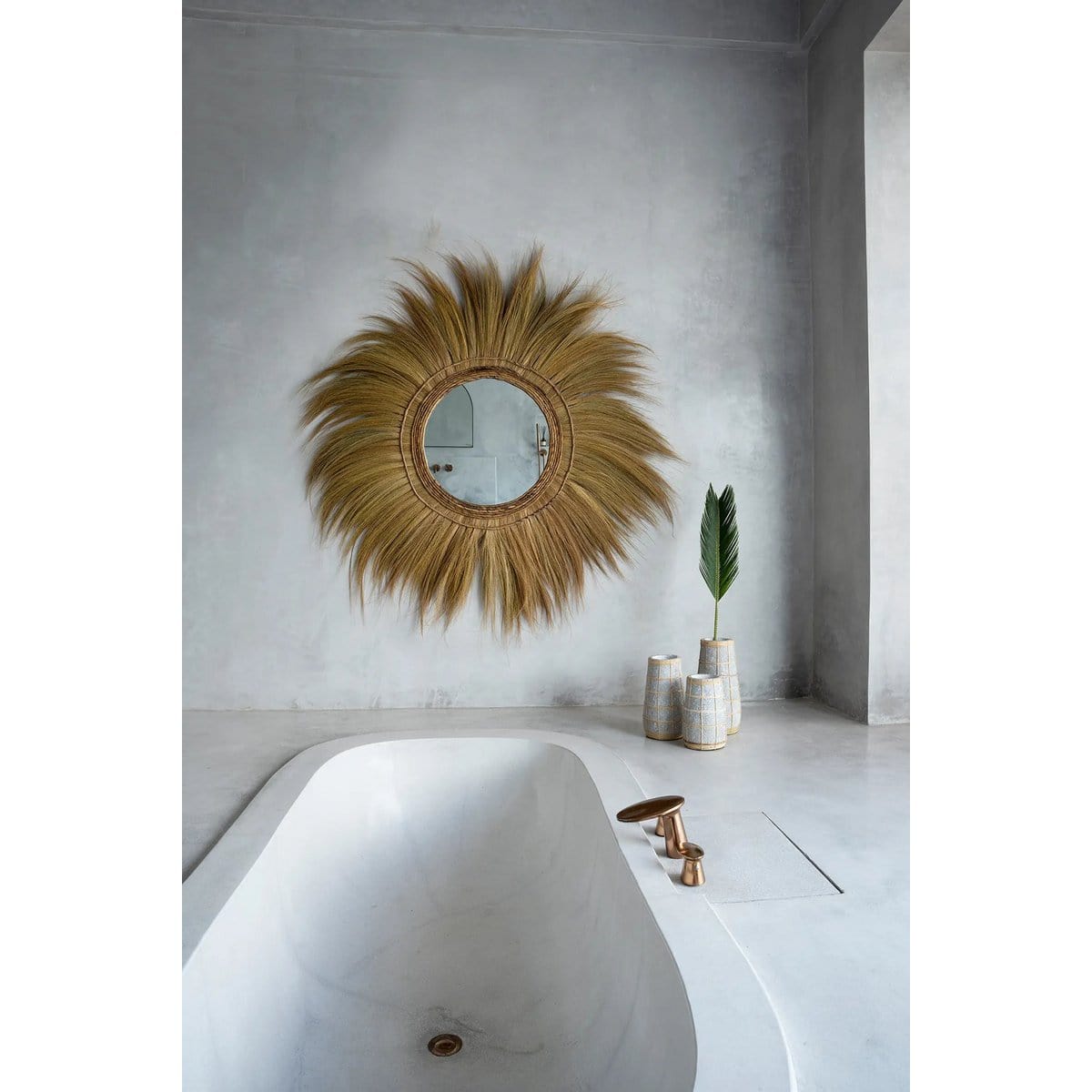 Bazar Bizar The Cutie Vase - Beton Naturel - L