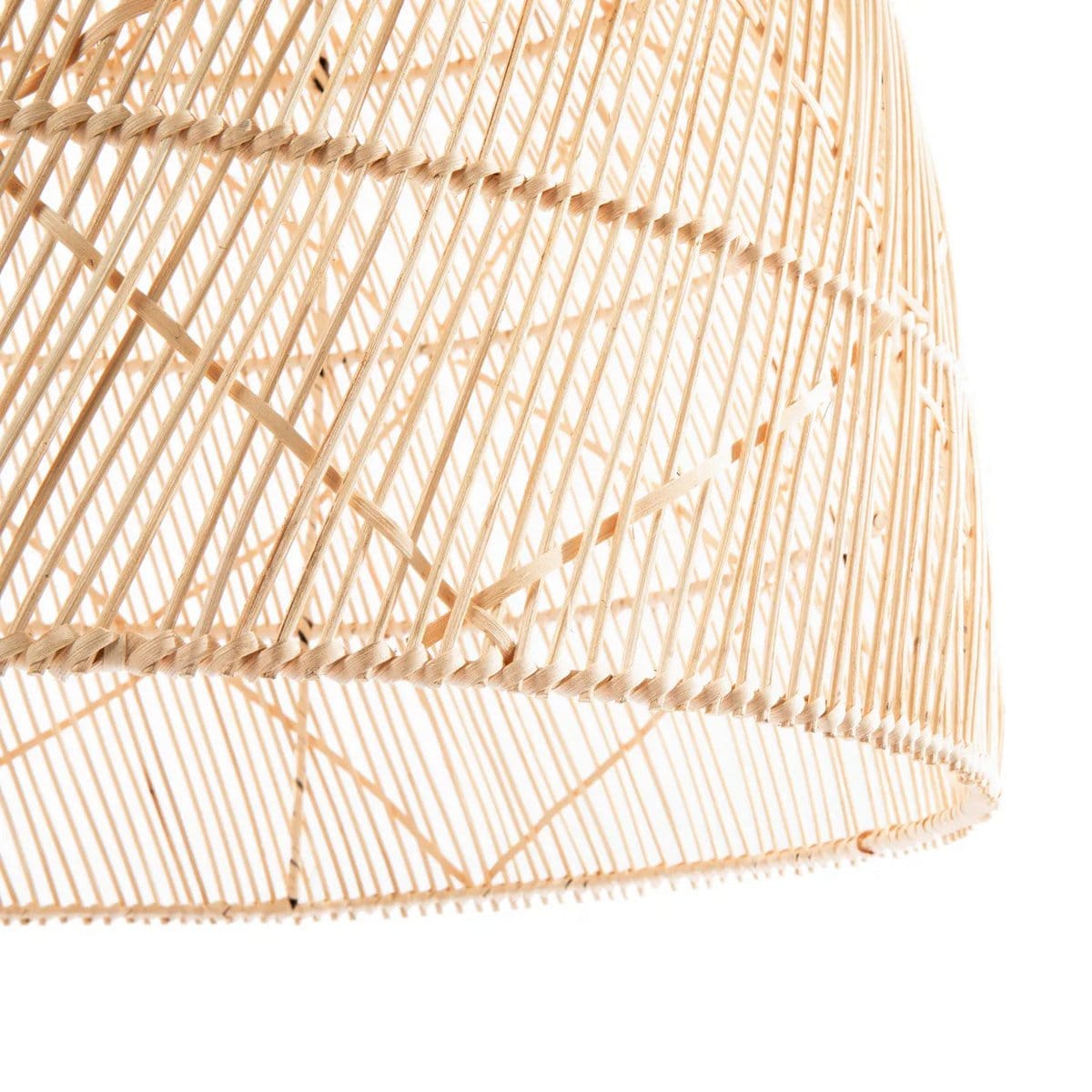 Bazar Bizar The Twister Hanglamp - Naturel - M