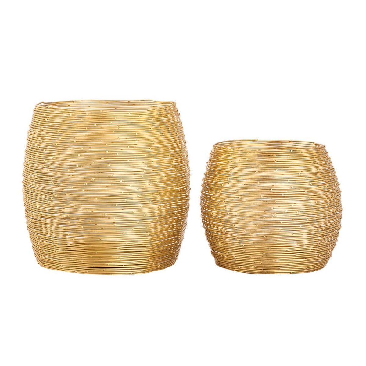 Voglrieder kreatives Wohnen Theelichthouder 12-delige set 2 x 6 VE lantaarns kandelaar Paris gouden of zilveren kandelaar