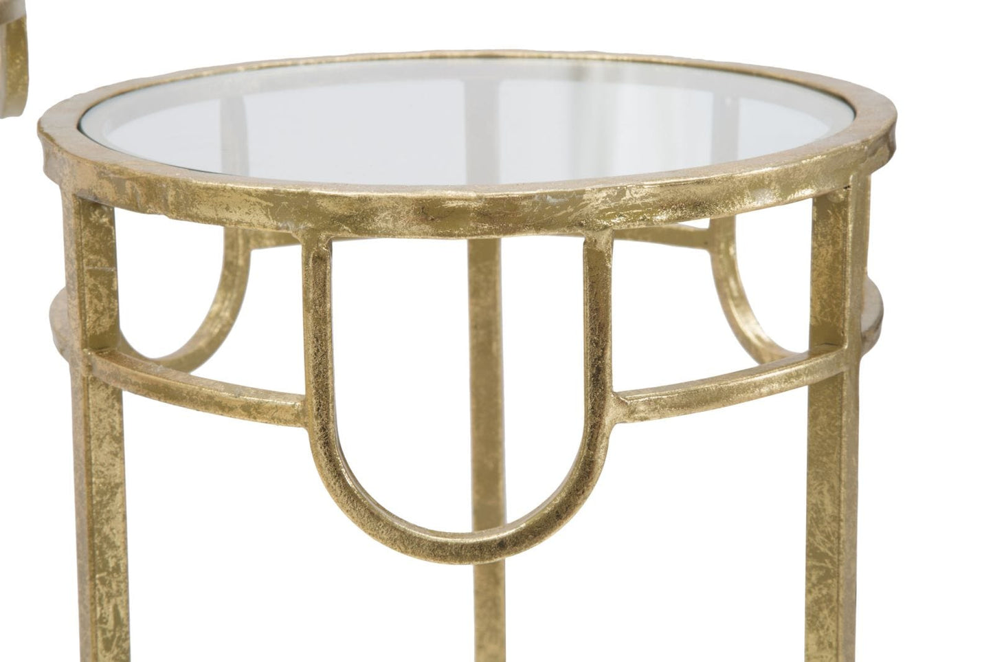 Mauro Ferretti TV HOLDER GOLD SET OF 3 PCS CM Ø 33X70
-28X60-23X50