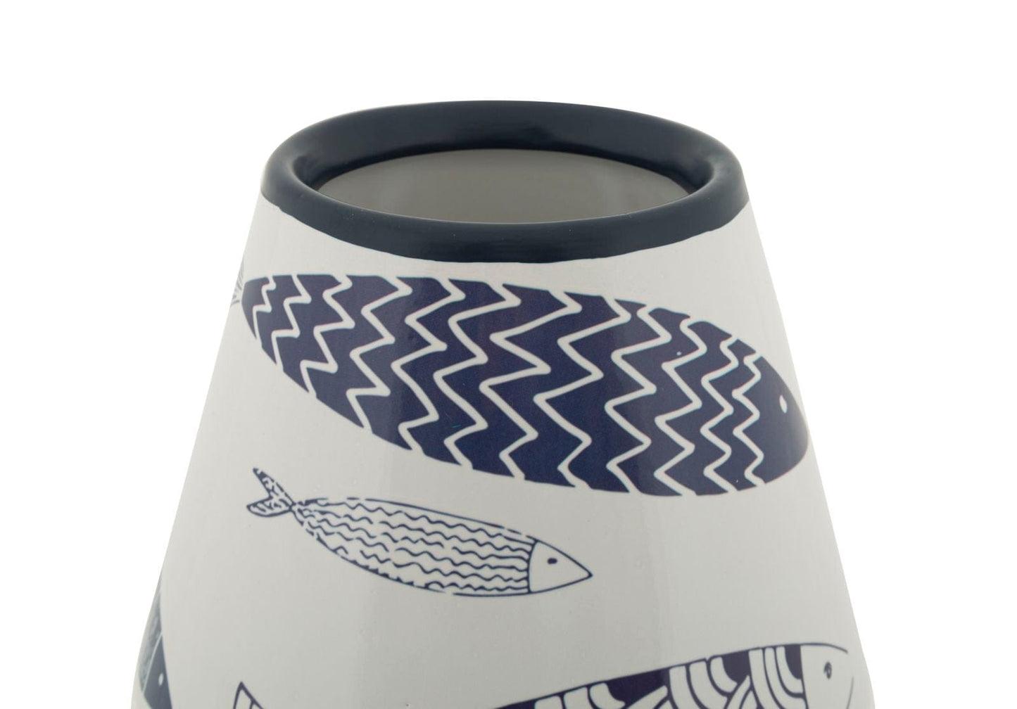 Mauro Ferretti VASE FISH DOUBLE CM Ø 14X34