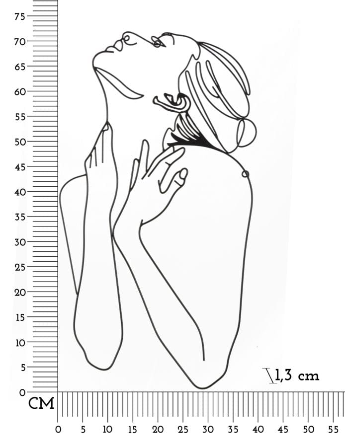 Mauro Ferretti WALL PANEL LIBERTY CM 39X1,3X72