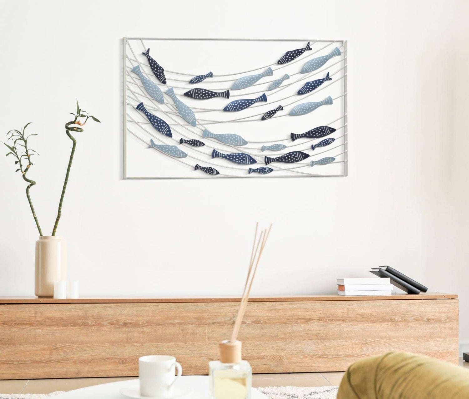 Mauro Ferretti WALL PANEL PESCI CM 96,5X1,5X61