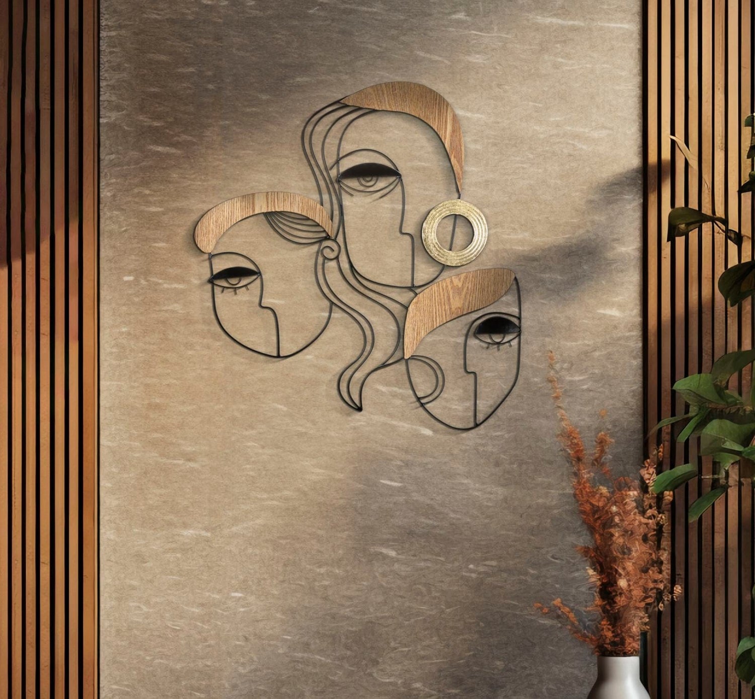 Mauro Ferretti WALL PANEL PICASSY CM 53X2X55