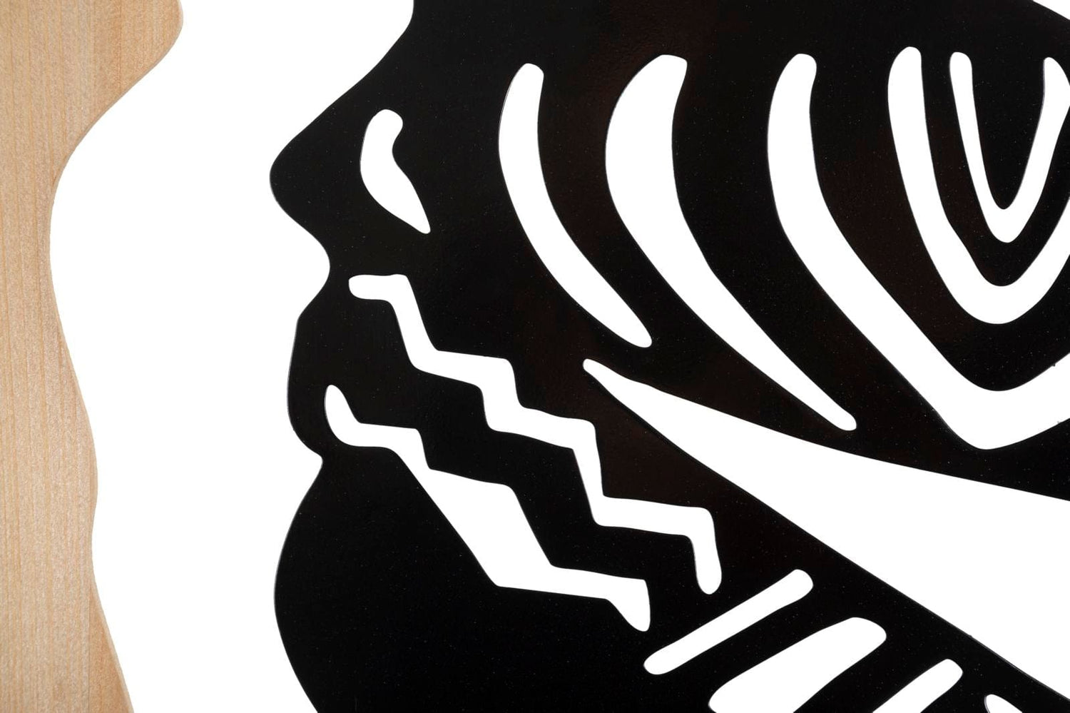 Mauro Ferretti WALL PANEL TRIBAL IRON AND WOOD CM 53X2X80