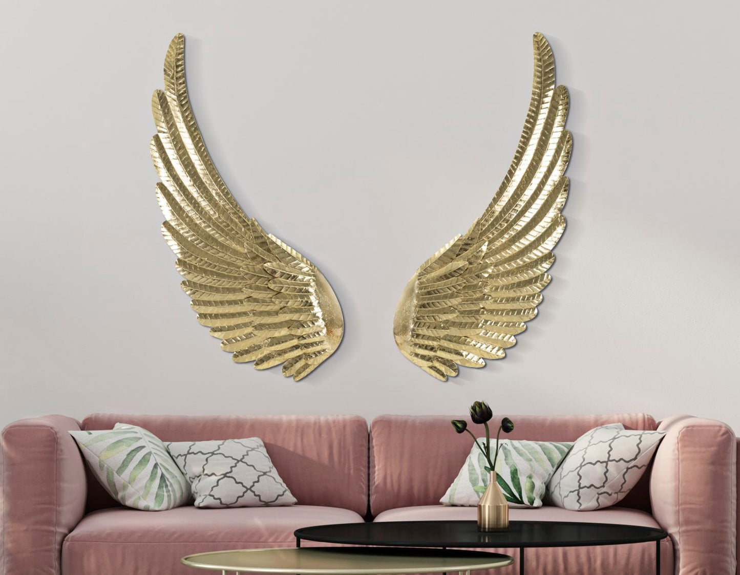 Mauro Ferretti WALL PANEL WINGS AMY SET 2 PCS CM 60X4,4X130