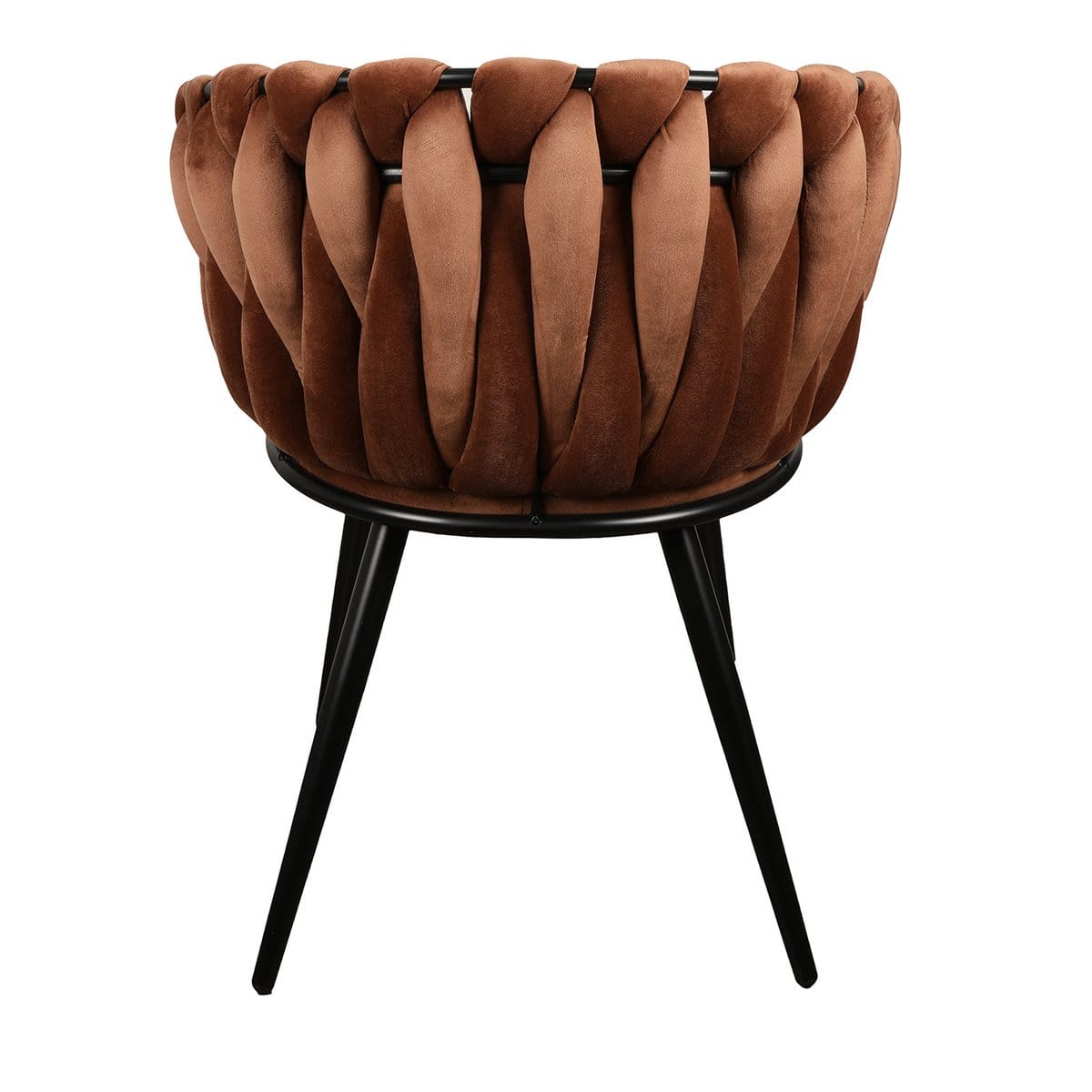 Pole To Pole Wave chair copper (Set of 2)