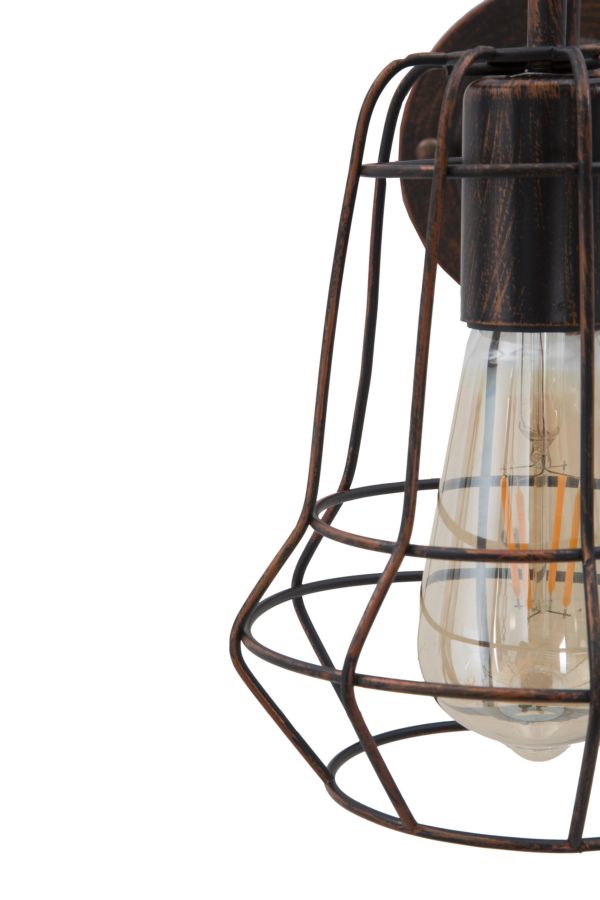 Wandlamp Industry -B- 27.5x33x15 cm
