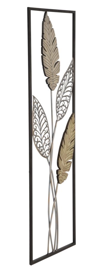 Wanddecoratie Foglie - Bladeren 91x30.5x1.9 cm