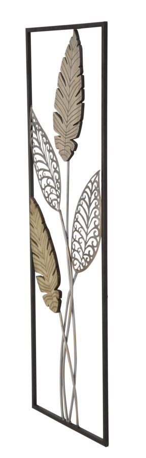 Wanddecoratie Foglie - Bladeren 91x30.5x1.9 cm