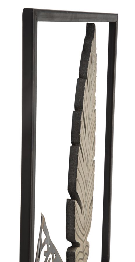 Wanddecoratie Foglie - Bladeren 91x30.5x1.9 cm
