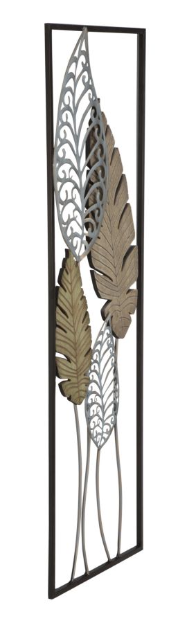 Wanddecoratie Foglie – Bladeren 99.5x30.5x2.5 cm