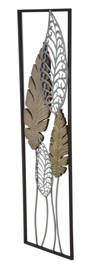 Wanddecoratie Foglie – Bladeren 99.5x30.5x2.5 cm
