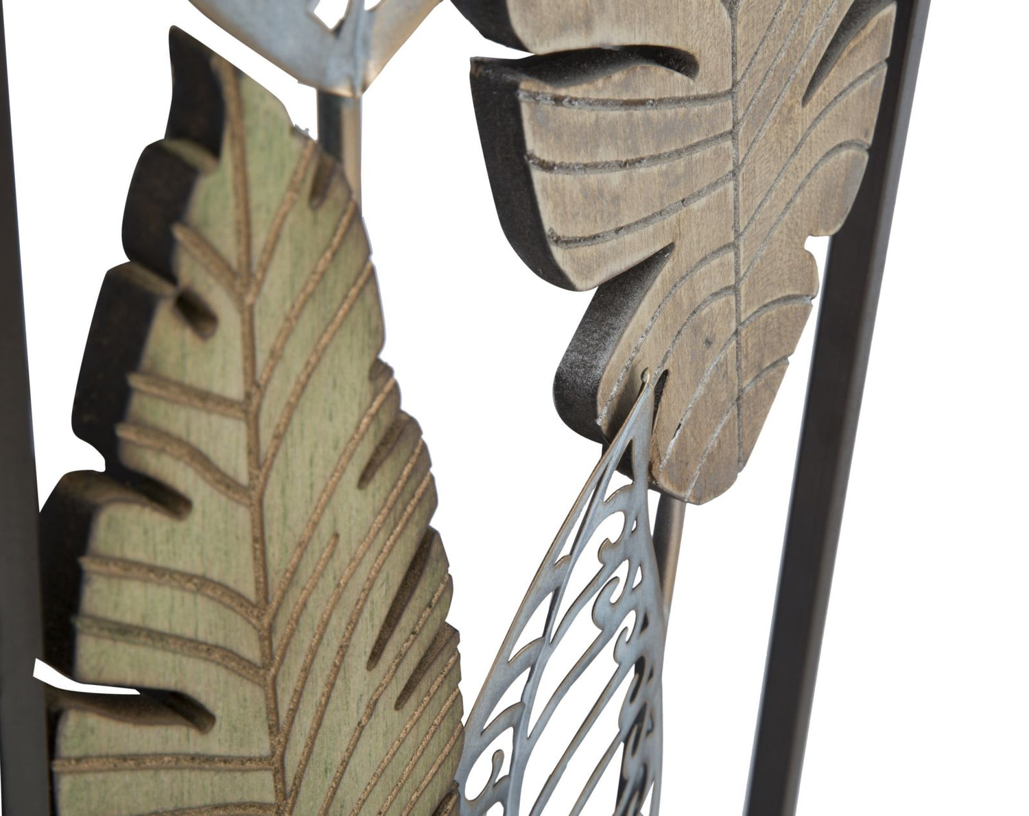 Wanddecoratie Foglie – Bladeren 99.5x30.5x2.5 cm