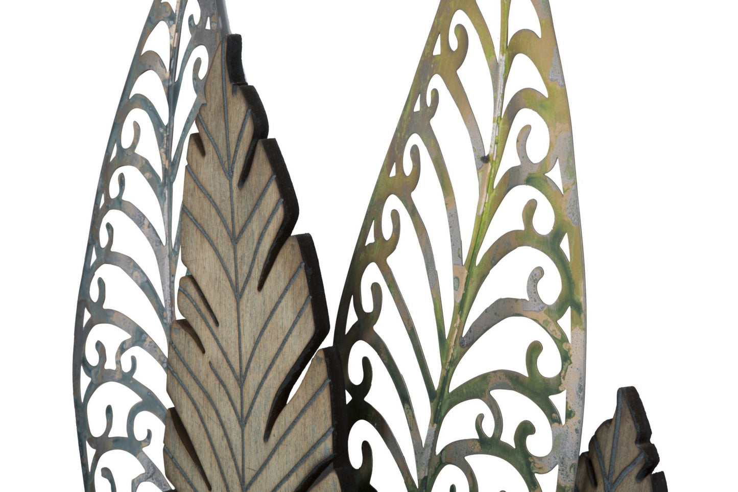 Wanddecoratie Foglie Bladeren 3D Panel 87x75x2.5 cm