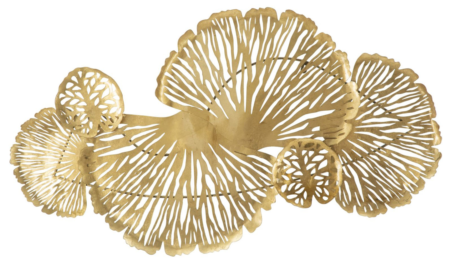 Wanddecoratie Iris Verticale 64x115x5 cm
