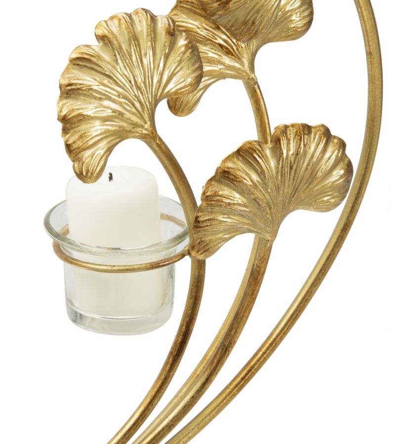 Kaarsenhouder Glam Iris 55x50x12 cm